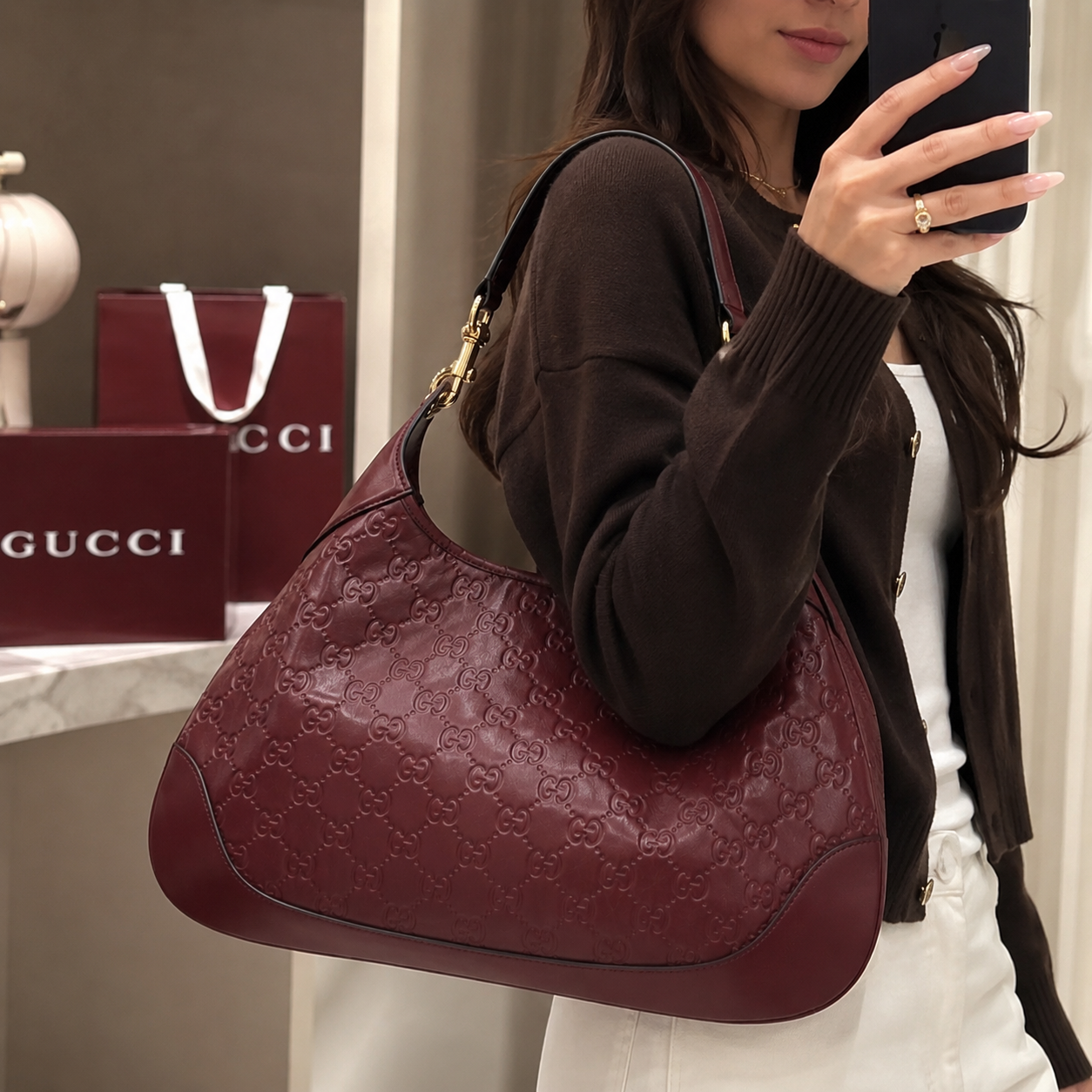 GU TOTE B VINO