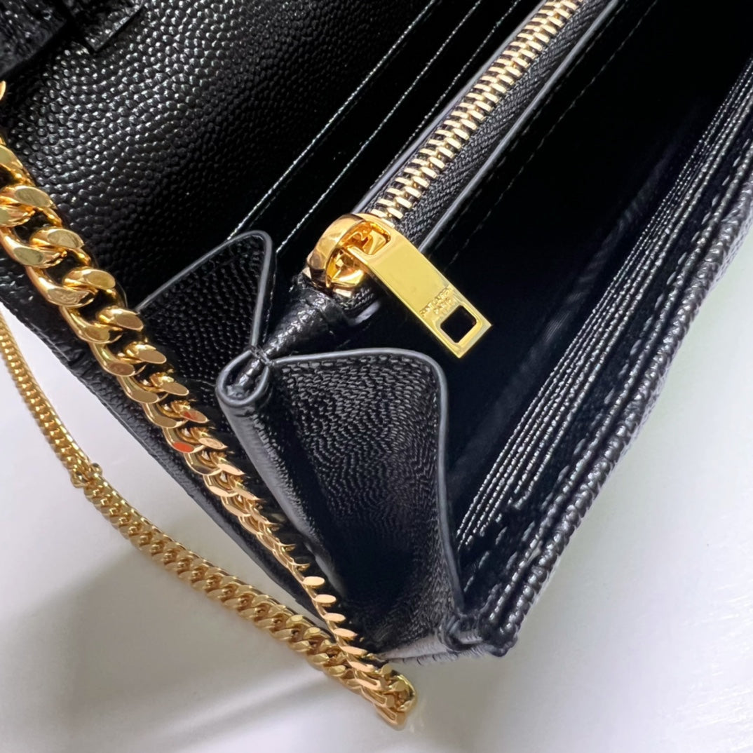 YL WOC NEGRO CON DORADO