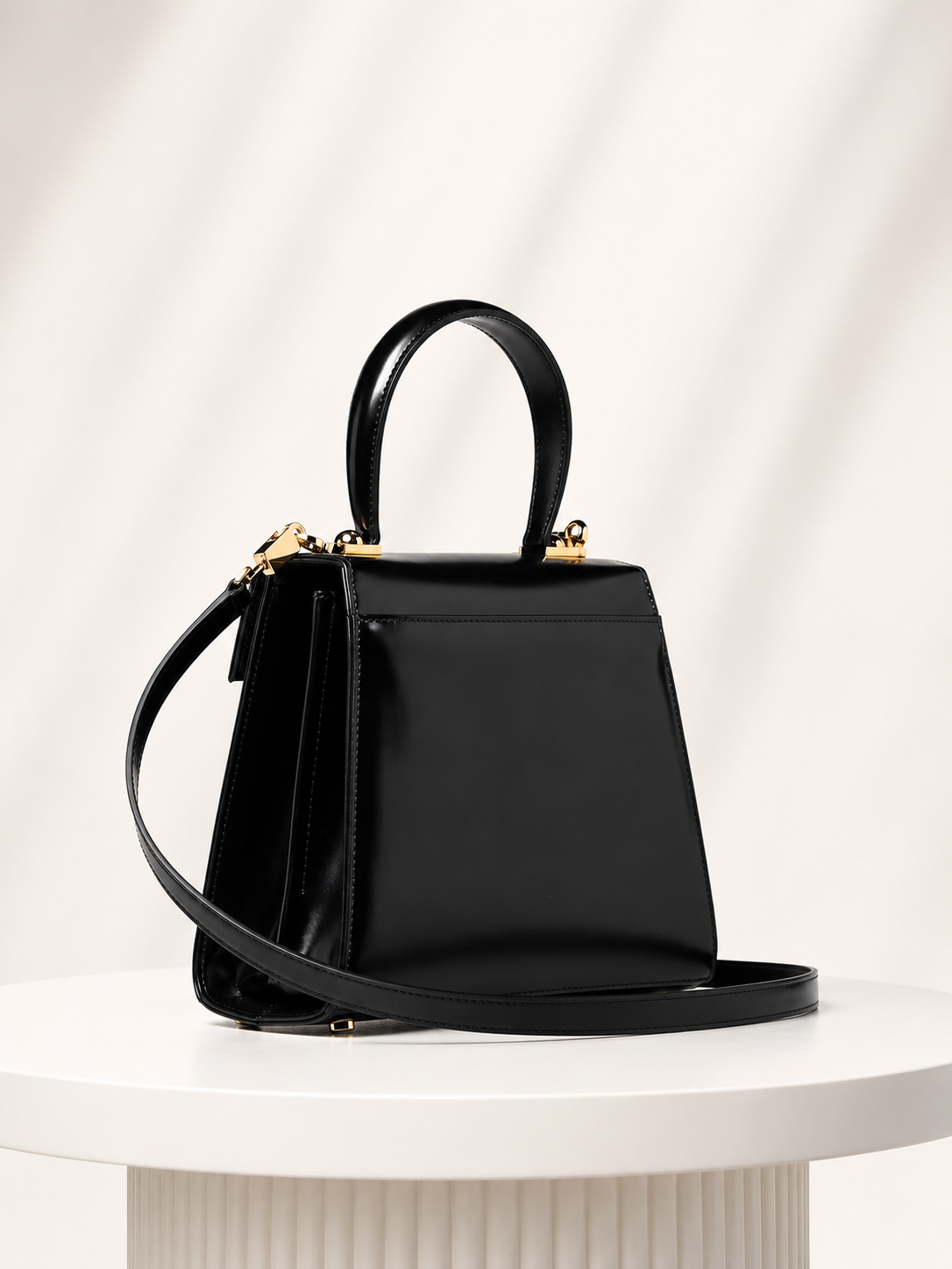 F ICONIC TOP HANDLE NEGRO