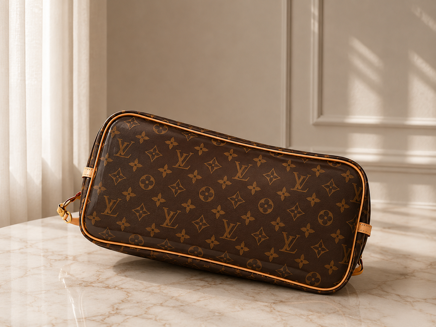 LL NEVERFULL GM PVC MONOGRAM