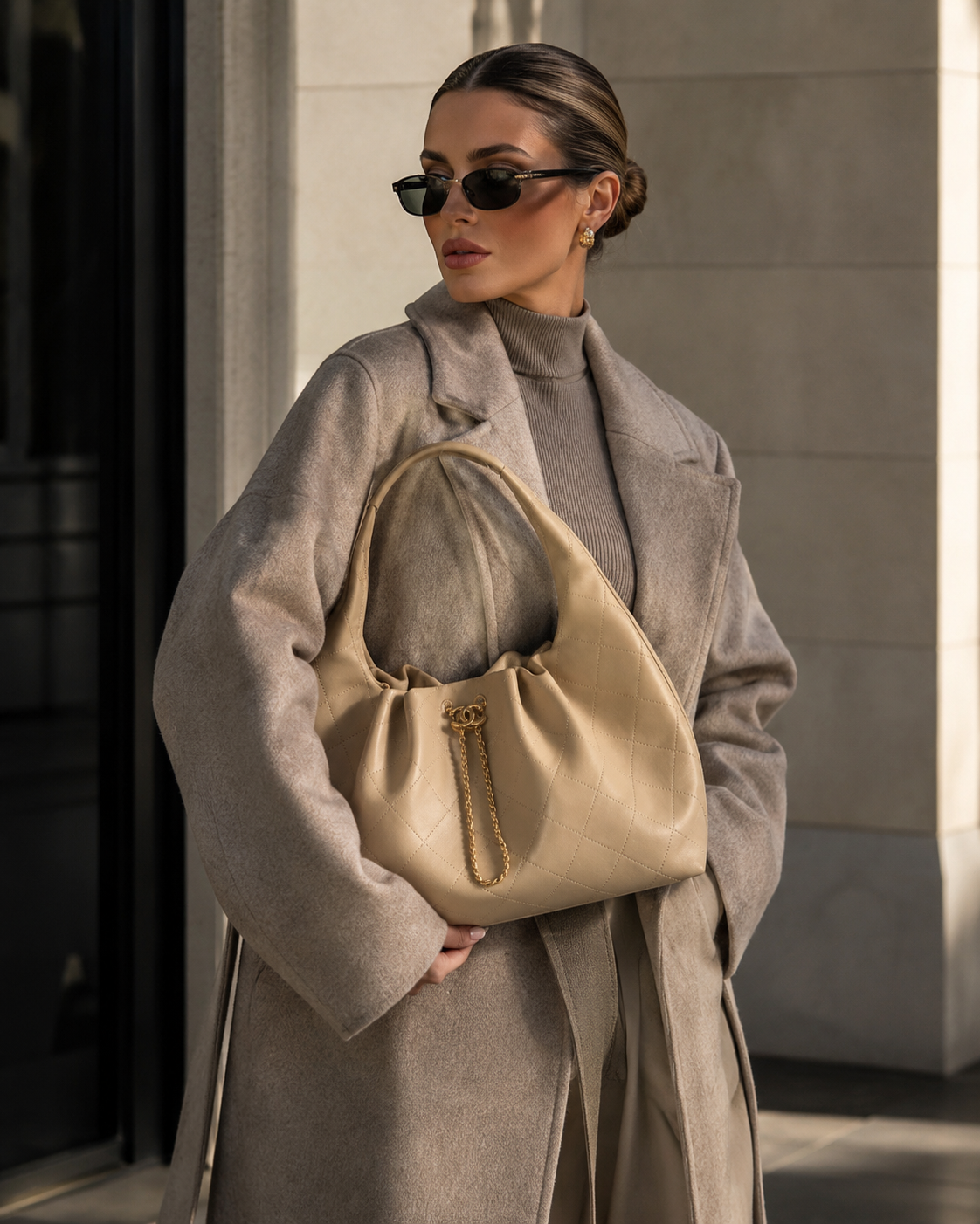 CC HOBO BEIGE