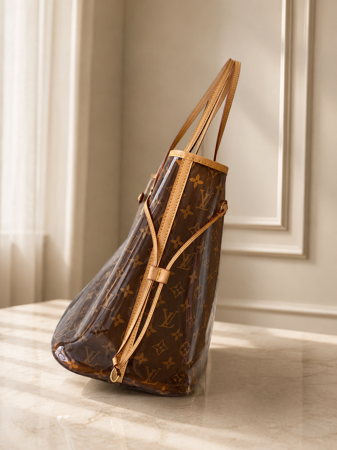 LL NEVERFULL GM PVC MONOGRAM