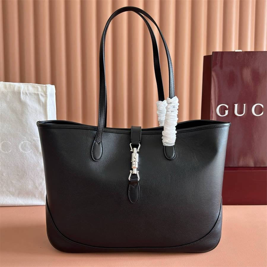 GU JACKIE MÉDIUM TOTE BAG NEGRO