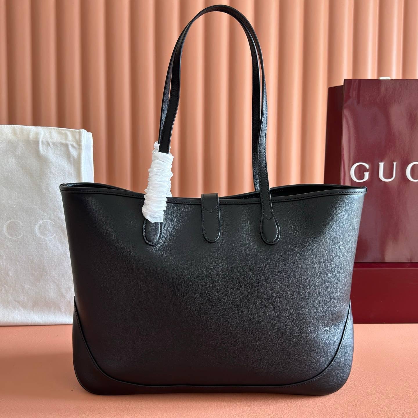 GU JACKIE MÉDIUM TOTE BAG NEGRO