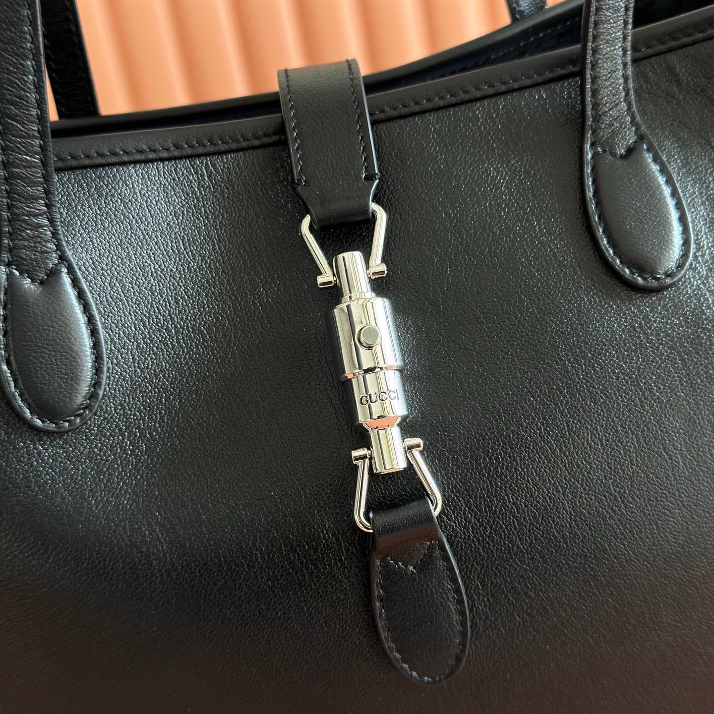 GU JACKIE MÉDIUM TOTE BAG NEGRO