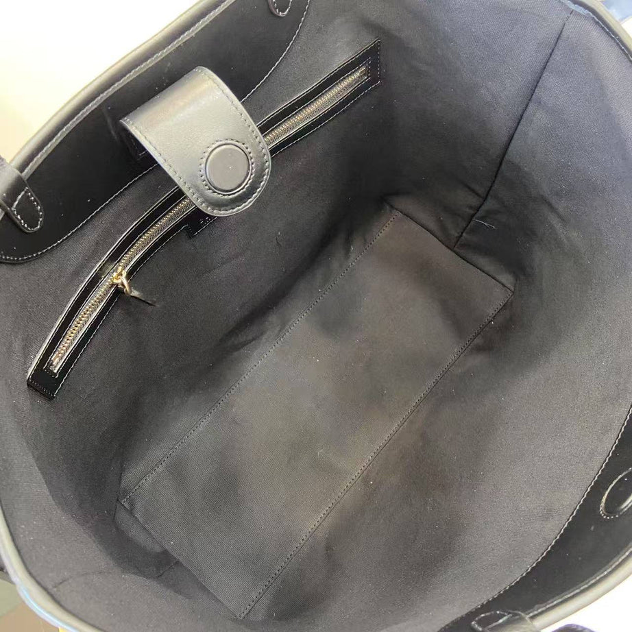 GU EMBLEM LARGE TOTE NEGRO