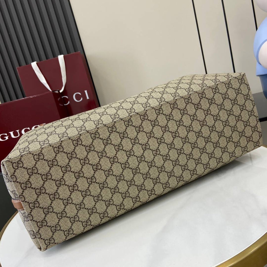 GU TOTE GRANDE EMBLEM CAFÉ