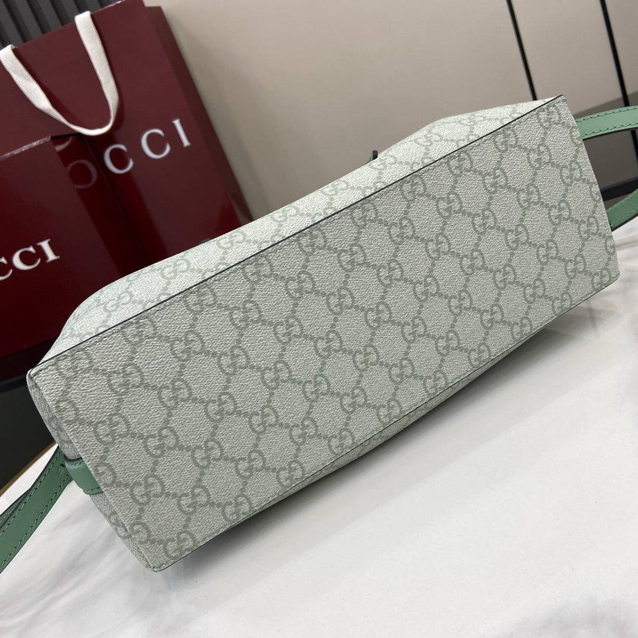 GU TOTE GRANDE EMBLEM VERDE