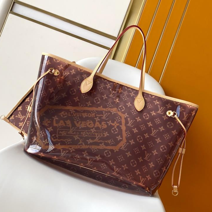 LL NEVERFULL GM PVC MONOGRAM