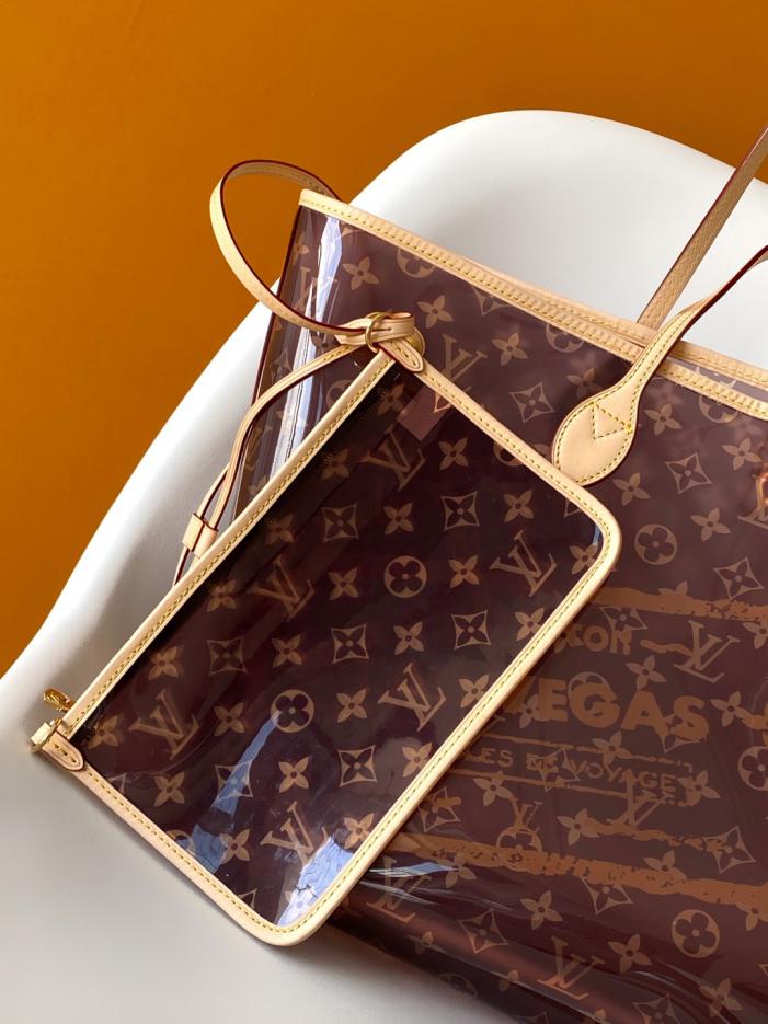 LL NEVERFULL GM PVC MONOGRAM