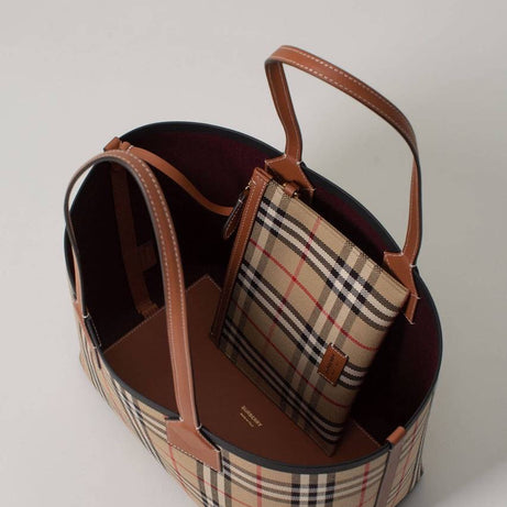 BR TOTE CHECK CUADROS