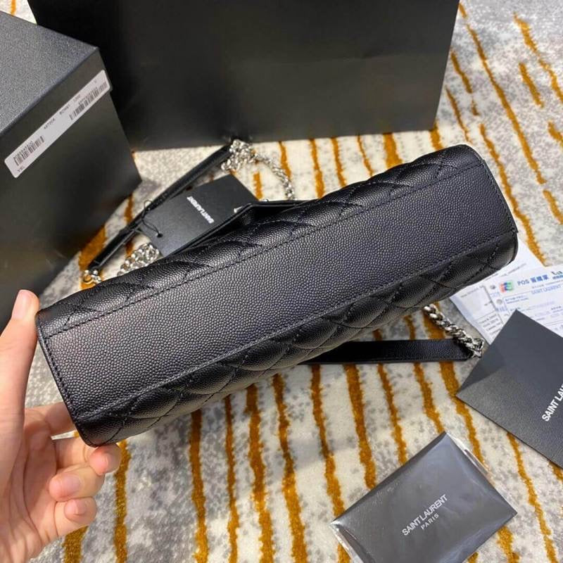 YL ENVELOPE NEGRO CON PLATA