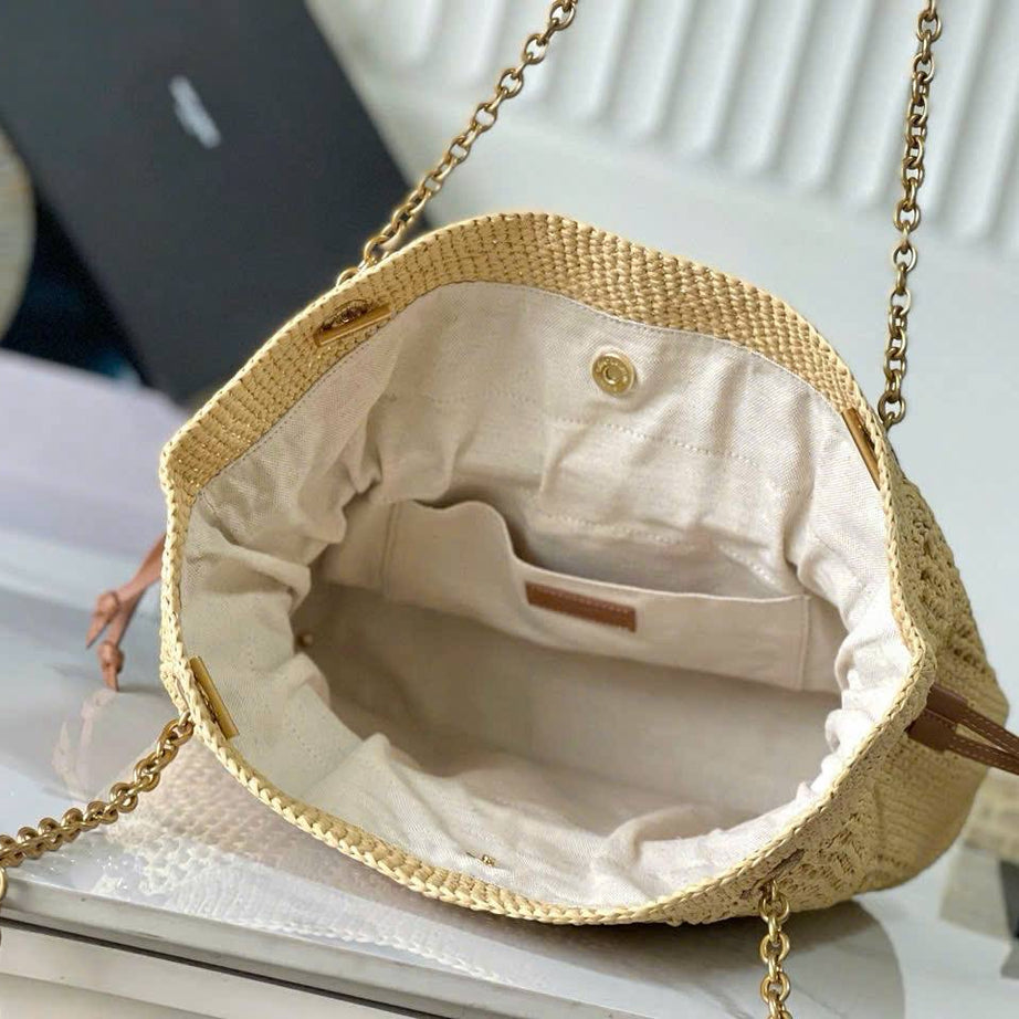 YL SHOPPER JAMIE RAFFIA