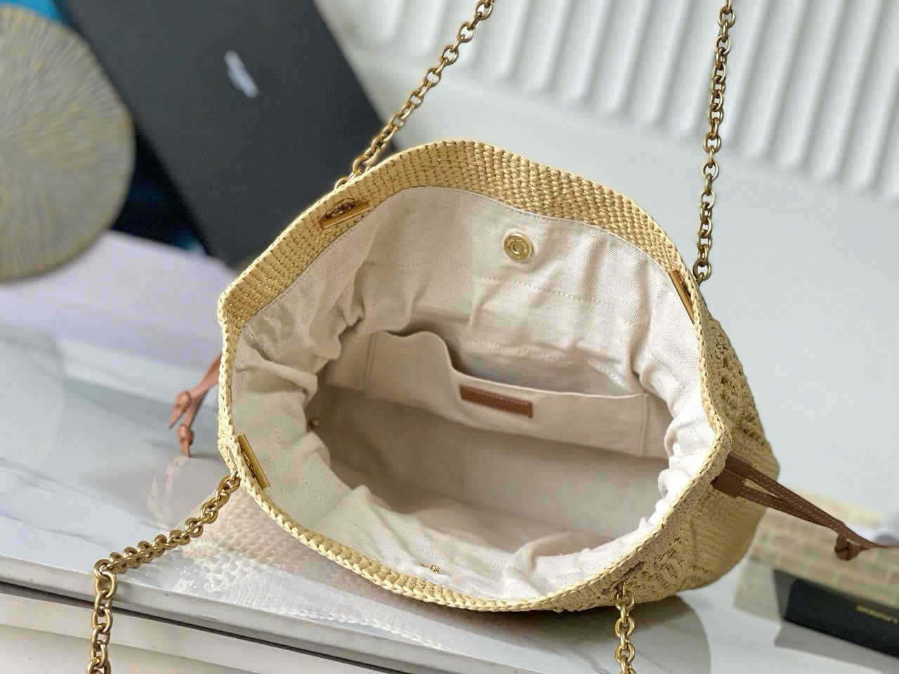 YL SHOPPER JAMIE RAFFIA