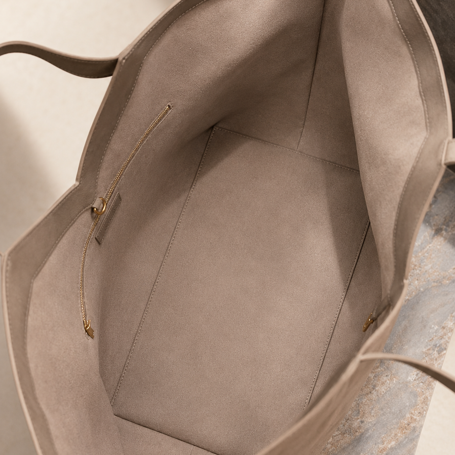 YL Y LARGE TOTE BEIGE
