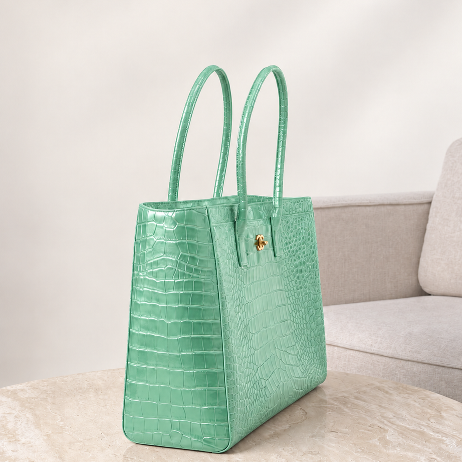 CC SHOPPING CROCODRILE | VERDE