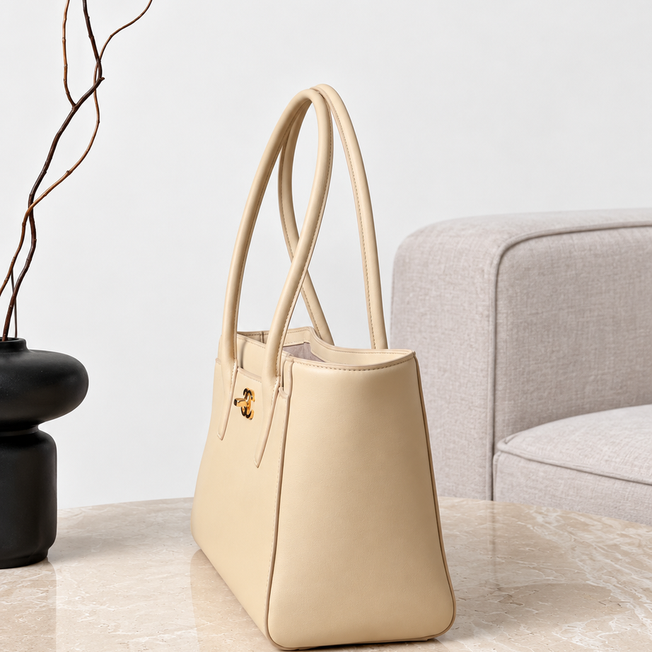 CC SHOPPING PEQUEÑO | BEIGE