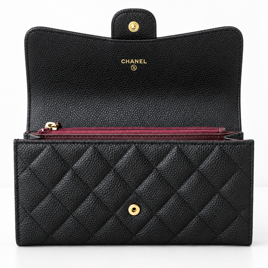 CC CARTERA | NEGRA | INTERIOR VINO