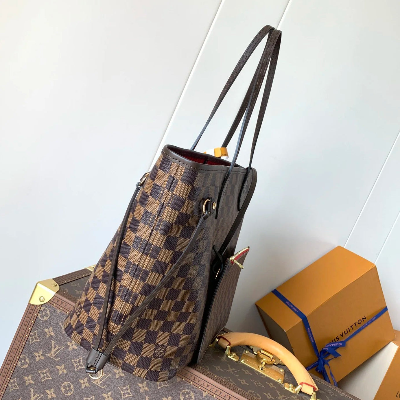 LL NEVERFULL MM  DAMIER