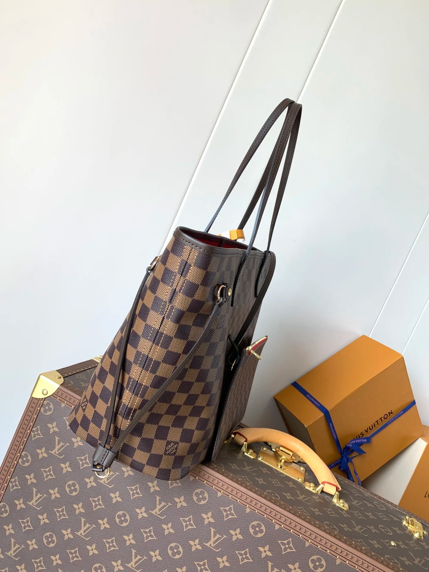 LL NEVERFULL MM  DAMIER