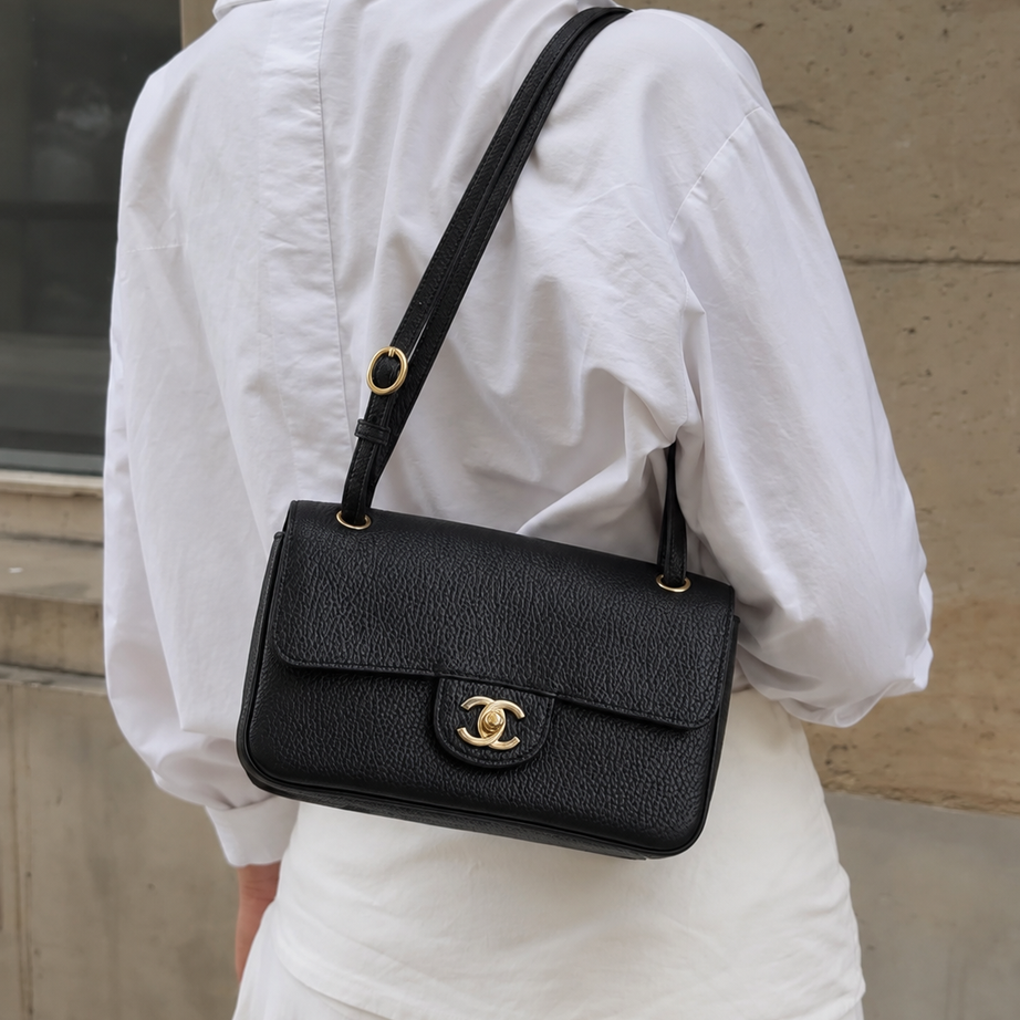 CC MAXI MINI FLAP | NEGRO