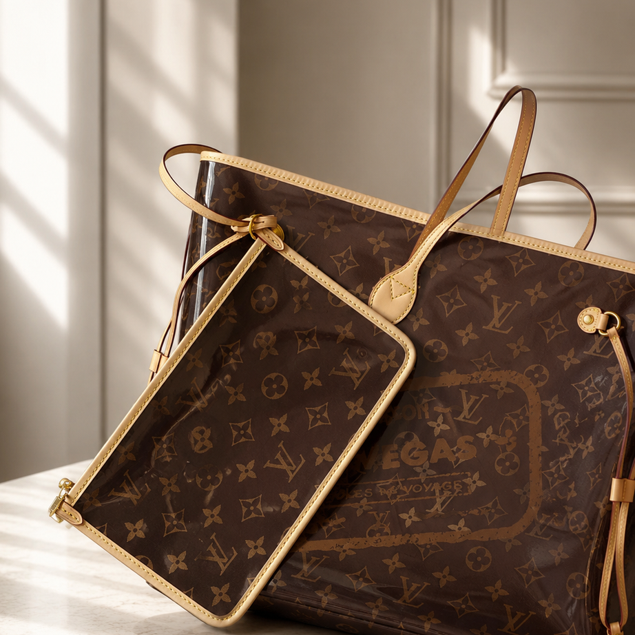 LL NEVERFULL GM PVC MONOGRAM