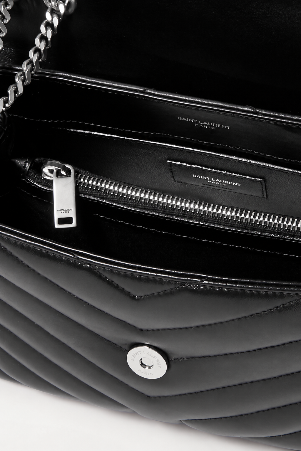 YL LOU LOU SMALL | NEGRO | PLATA.