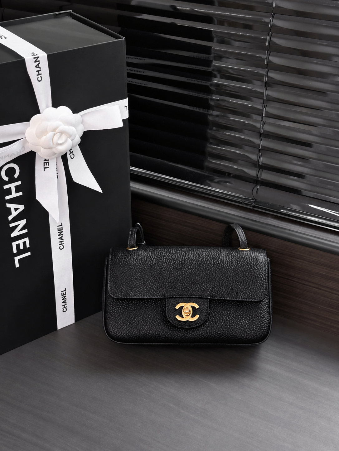 CC MAXI MINI FLAP | NEGRO