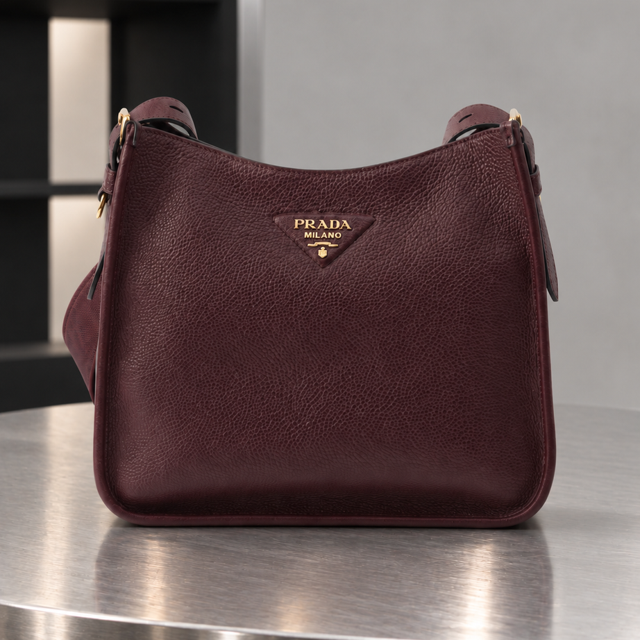 PD MEDIUM LEATHER | VINO