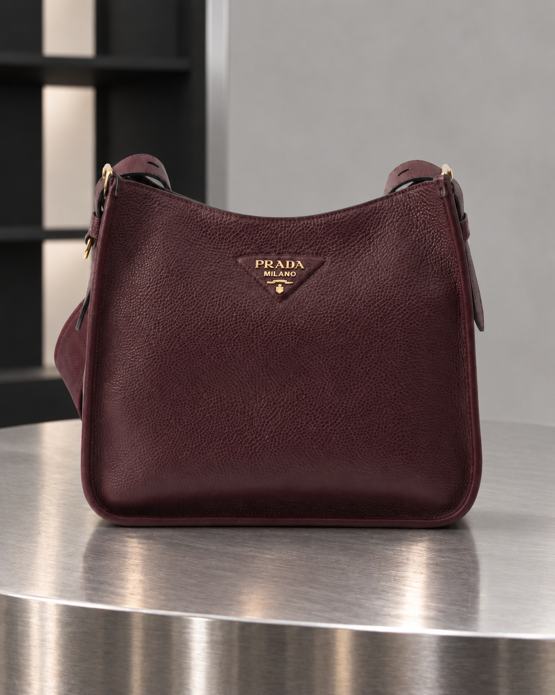 PD MEDIUM LEATHER | VINO
