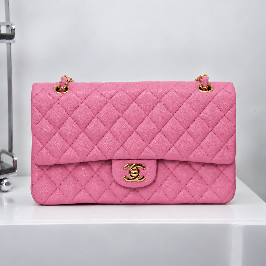 CC CLASSIC 26 FLAP CAVIAR | ROSA HQ