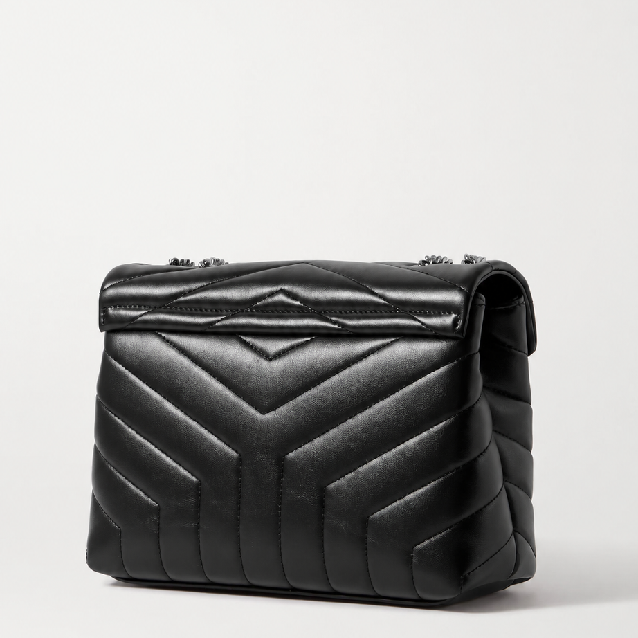 YL LOU LOU SMALL | NEGRO | PLATA.