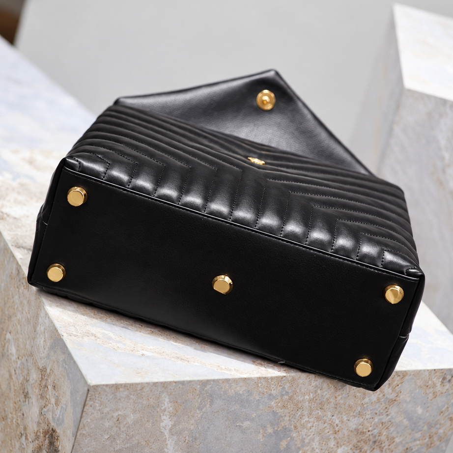YL LOU LOU MEDIUM | NEGRO