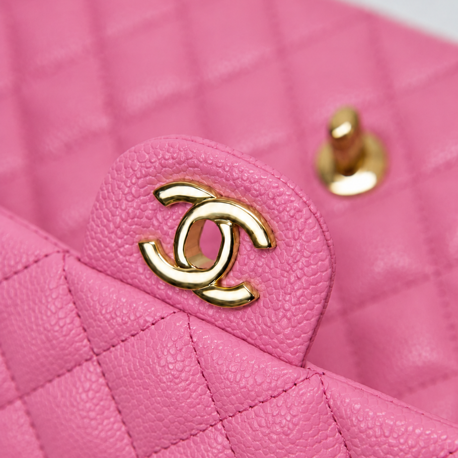 CC CLASSIC 26 FLAP CAVIAR | ROSA HQ