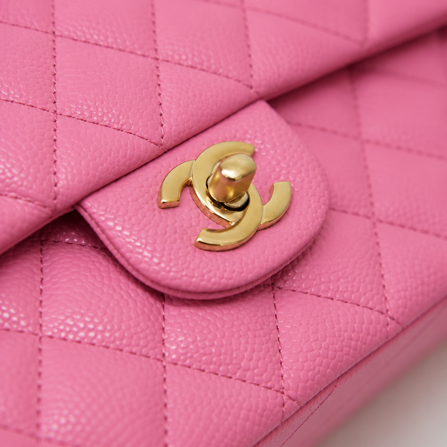 CC CLASSIC 26 FLAP CAVIAR | ROSA HQ