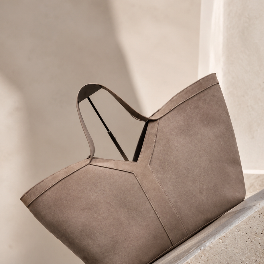 YL Y LARGE TOTE BEIGE