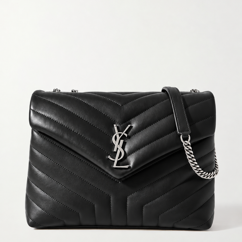 YL LOU LOU SMALL | NEGRO | PLATA.