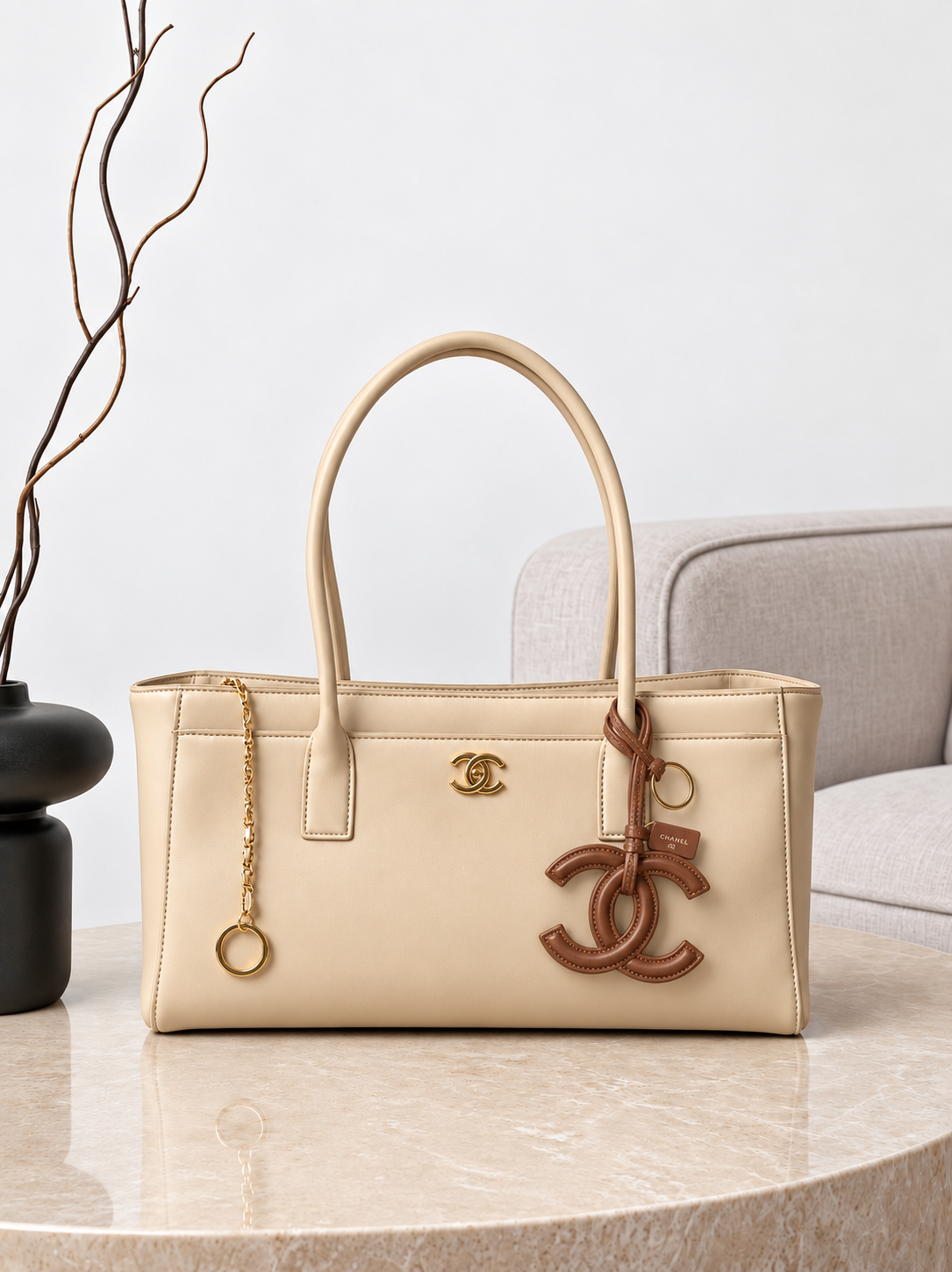 CC SHOPPING PEQUEÑO | BEIGE
