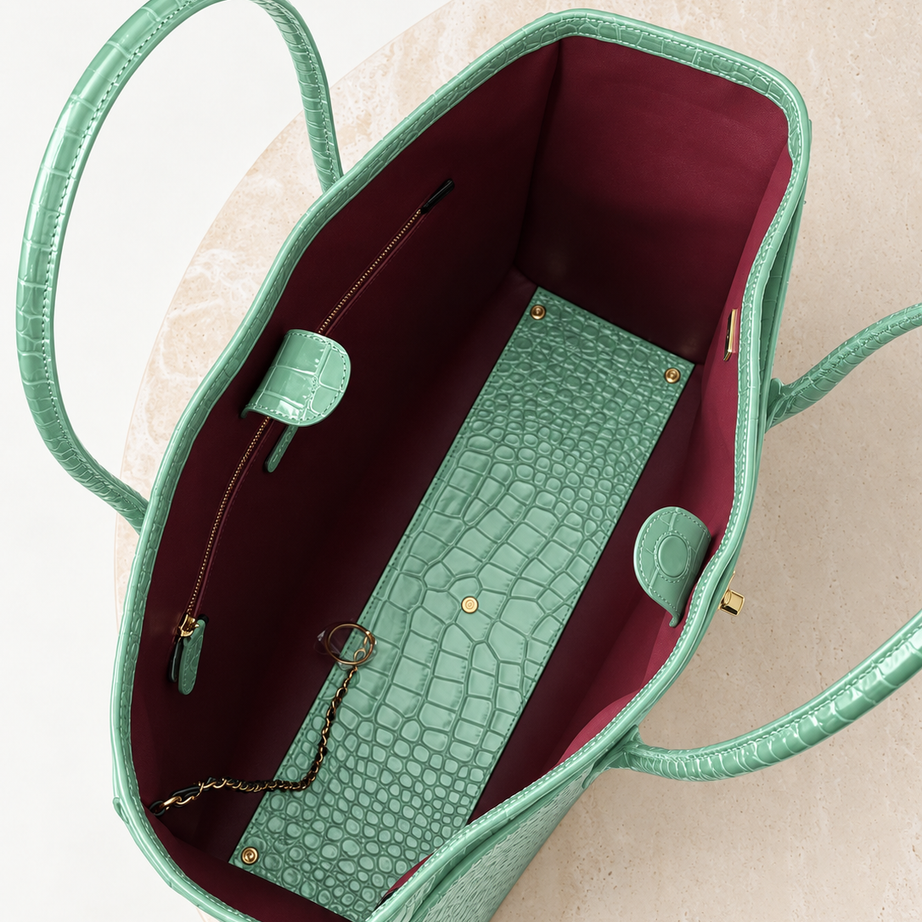 CC SHOPPING CROCODRILE | VERDE