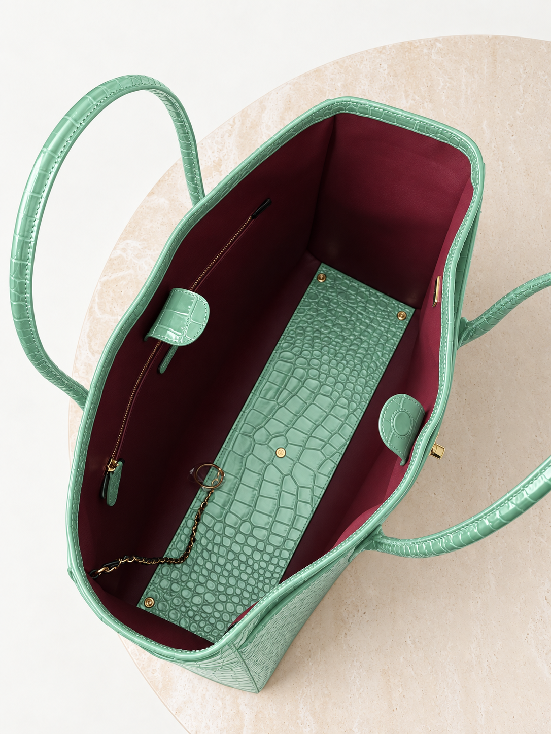 CC SHOPPING CROCODRILE | VERDE