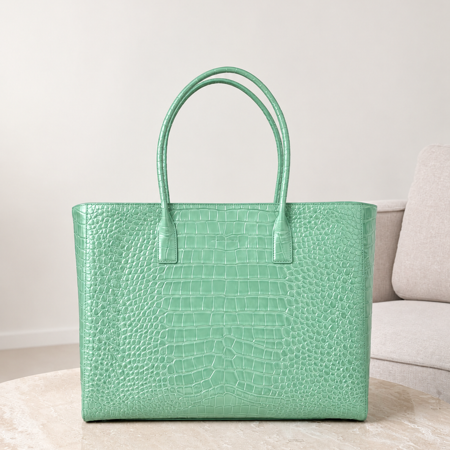 CC SHOPPING CROCODRILE | VERDE
