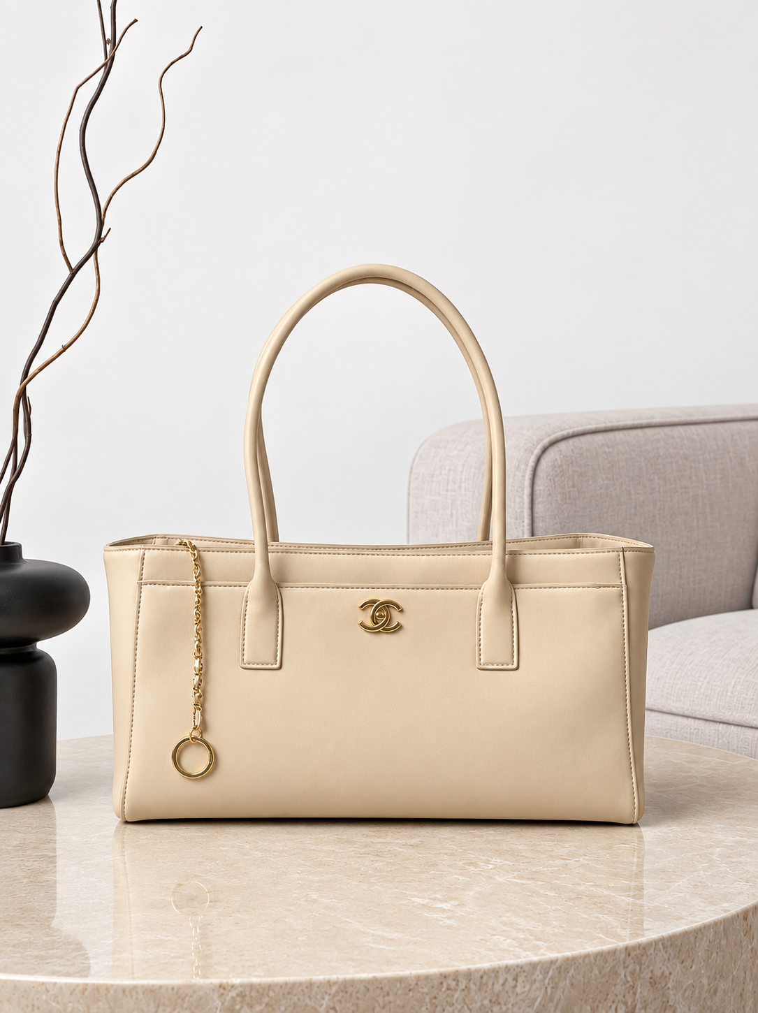 CC SHOPPING PEQUEÑO | BEIGE