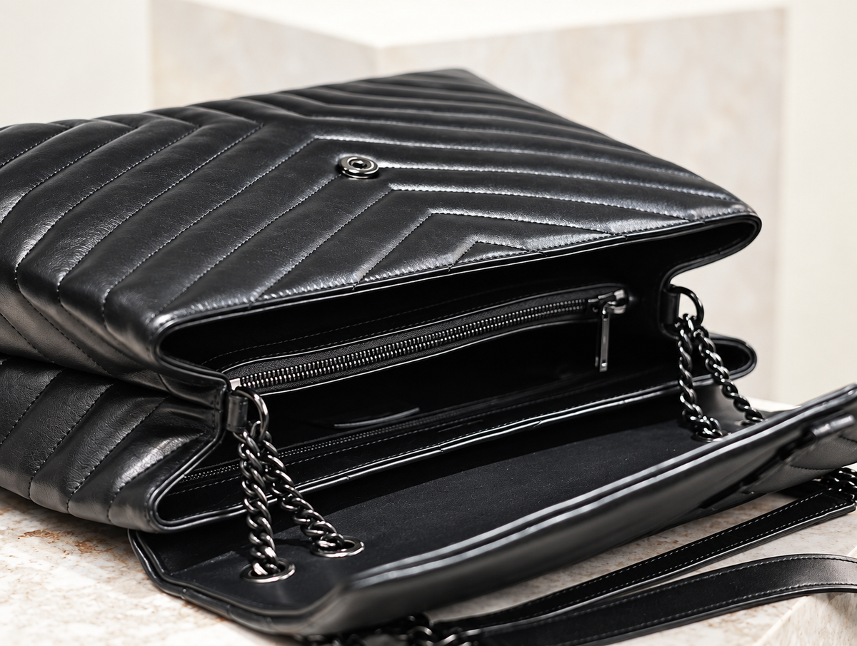 YL LOU LOU MEDIUM | NEGRO TOTAL