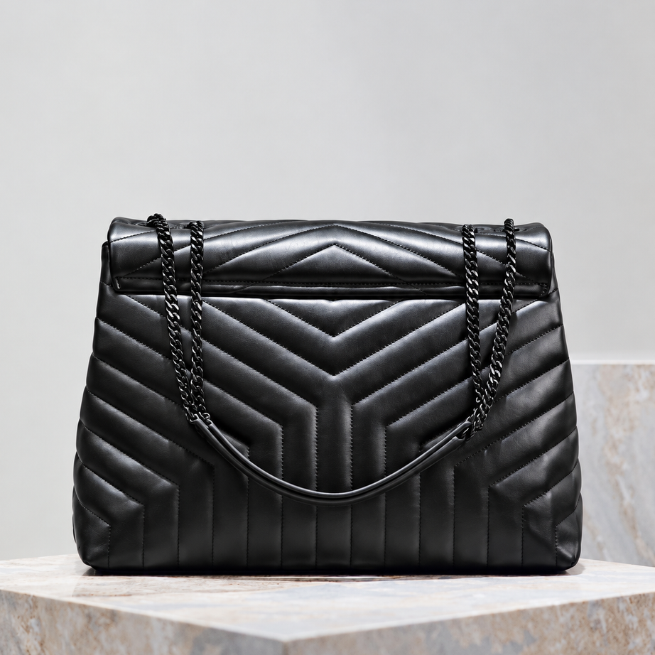 YL LOU LOU MEDIUM | NEGRO TOTAL