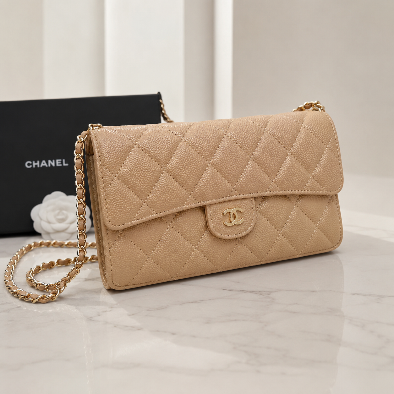 CC CROSSBODY BEIGE