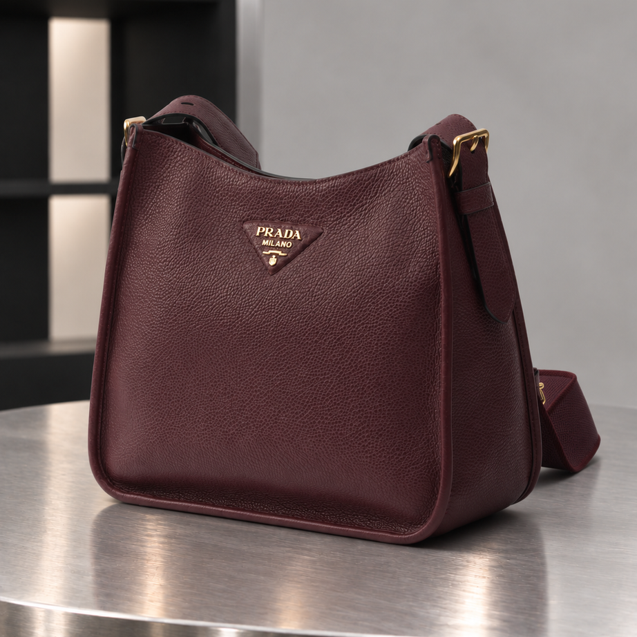 PD MEDIUM LEATHER | VINO
