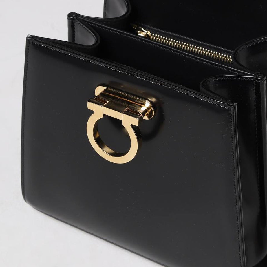 F ICONIC TOP HANDLE NEGRO