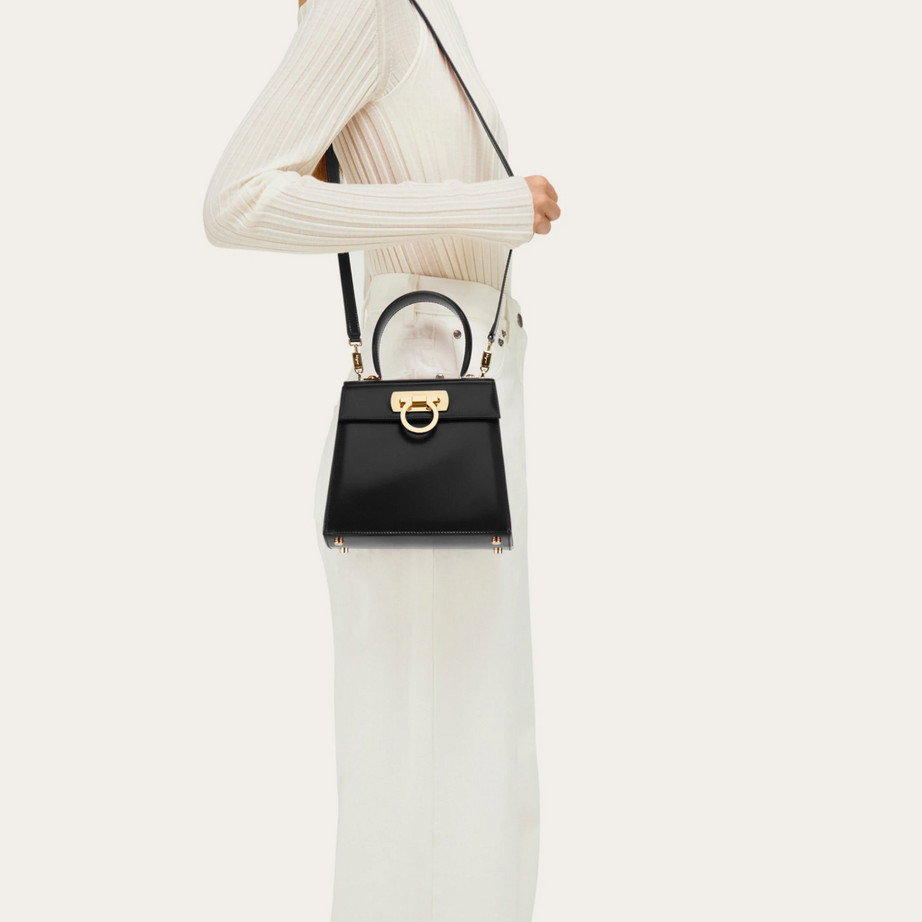 F ICONIC TOP HANDLE NEGRO