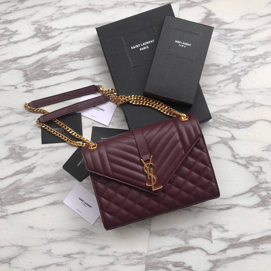 BOLSO ENVELOPE VINO