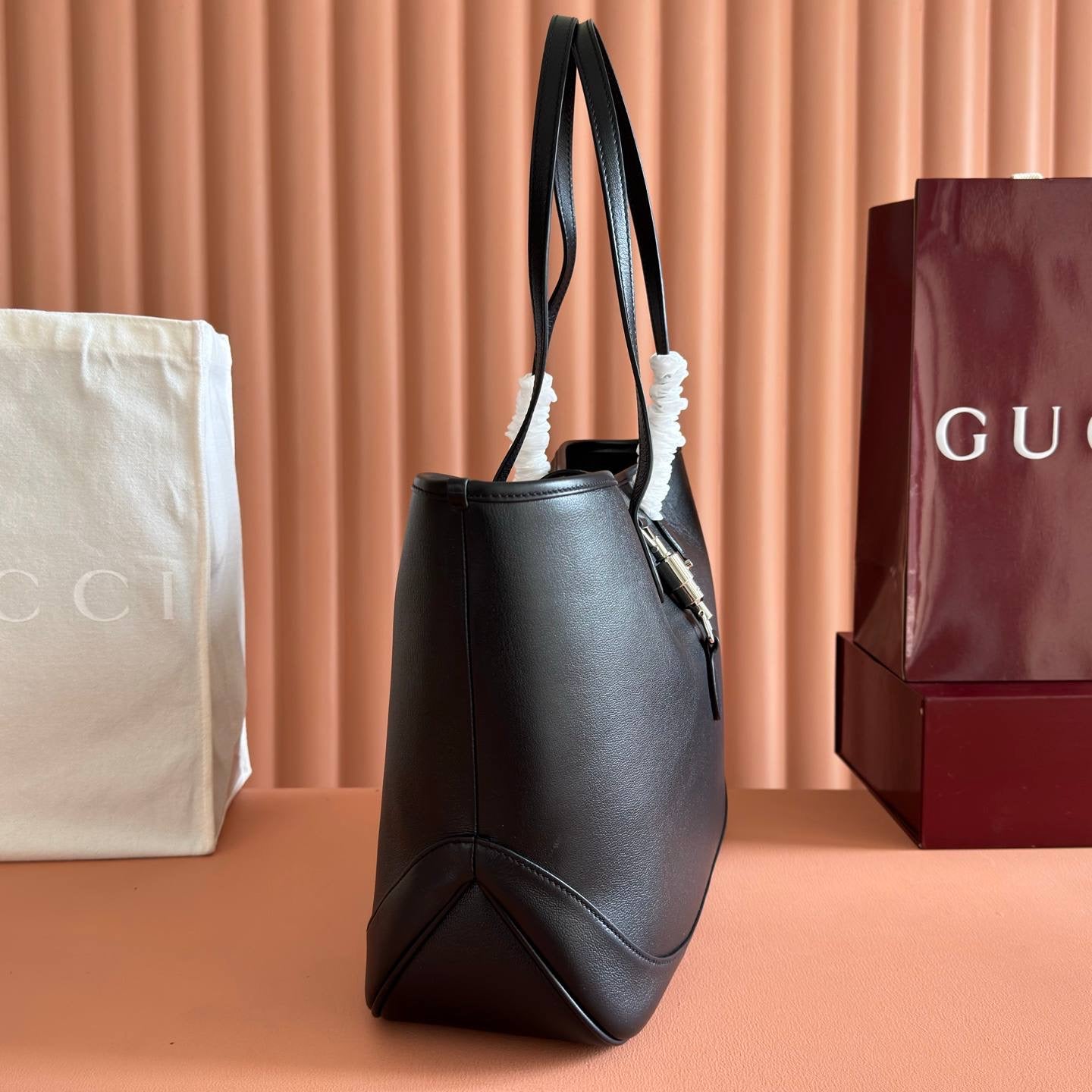 GU JACKIE MÉDIUM TOTE BAG NEGRO